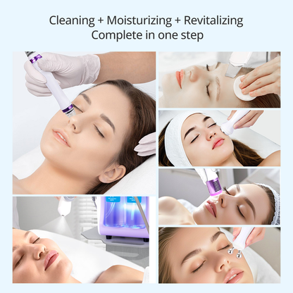 6 in 1 Professional Hydro Dermabrasion Oxygen Deep Cleansing Skin Rejuvenation