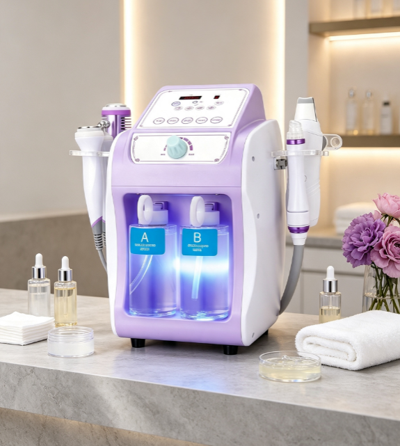 6 in 1 Professional Hydro Dermabrasion Oxygen Deep Cleansing Skin Rejuvenation