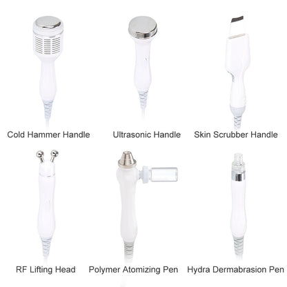 6 in 1 Hydrogen Oxygen Small Bubble Hydro Dermabrasion Machine