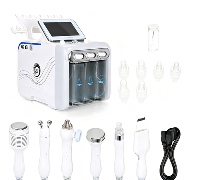 6 in 1 Hydrogen Oxygen Small Bubble Hydro Dermabrasion Machine