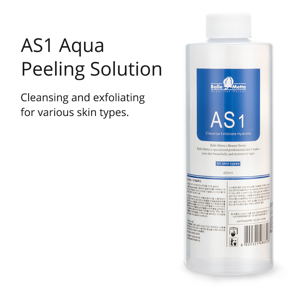 3-in-1 Aqua Peeling Solution Set| AS1, SA2 & AO3 Exfoliating Solution
