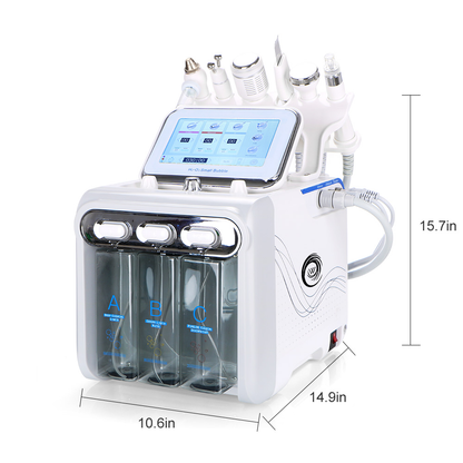 6 in 1 Hydrogen Oxygen Small Bubble Hydro Dermabrasion Machine